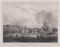 KG 08549
<br/>
Het dorp Heemstede
<br/>
<em>Lutgers, Petrus Josephus (1808-1874)</em>